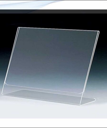 Acrylic Paper Stand 3mm L A4 Horizantal Pictur Holder