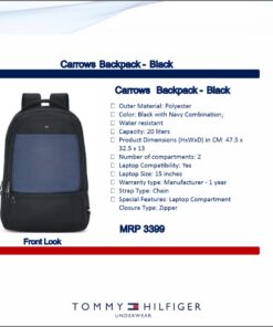 Tommy Hilfiger Carrows Backpack - Black