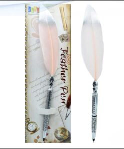 Feather Ball Pen Design Full Steel Chrome