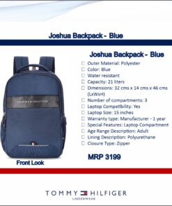 Tommy Hilfiger Joshua Backpack - Blue