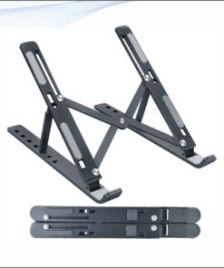 Laptop Stand Folding Black