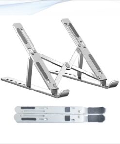 Laptop Stand Folding Silver