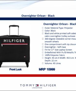 Tommy Hilfiger Overnighter Orlean - Black