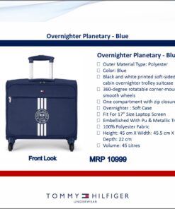 Tommy Hilfiger Overnighter Planetary - Blue