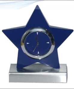 Table Top Star with watch Blue