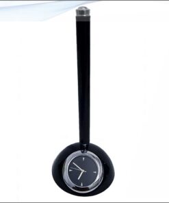 Table Top With Watch With Pen Black