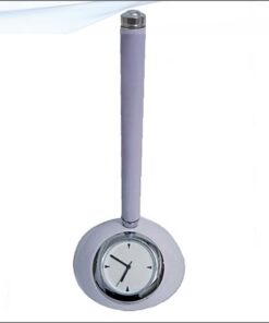 Table Top With Watch With Pen White
