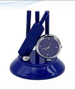 Table Top Cricket Trophy Blue
