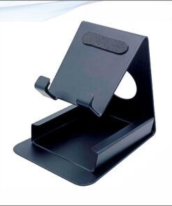 Mobile Stand With Card Holder Black