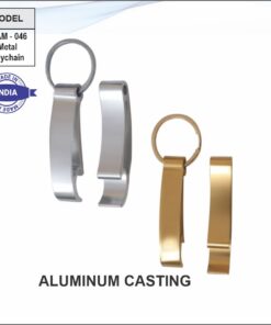 Bottle Opener Metal Keychain