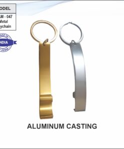 Bottle Opener Metal Keychain