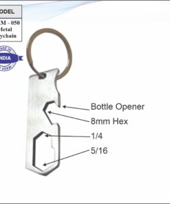 Tool Kit Metal Keychain