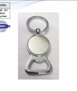 Bottle Opener Metal Keychain