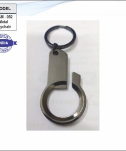 Hook Shape Metal Keychain