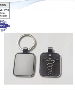 Doctor Logo Metal Keychain