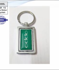 Dome Sticker Metal Keychain