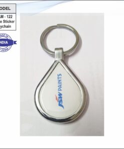 Dome Sticker Metal Keychain