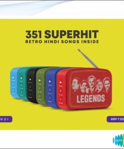Saregama Carvaan Mini - 351 Preloaded Hindi Songs