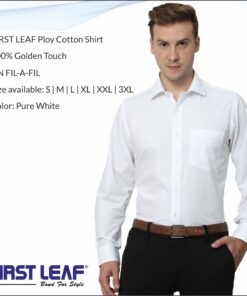 First Leaf Collar Shirt - For Men
