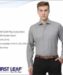 First Leaf Collar Shirt - For Men