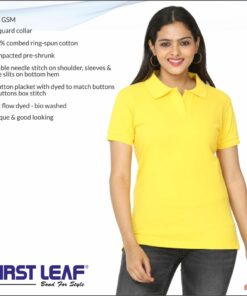 First Leaf Collar Tshirt - For Ladies