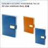 Goldn Fitting Notebook
