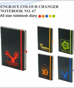 Engrave Colour Changer Notebook
