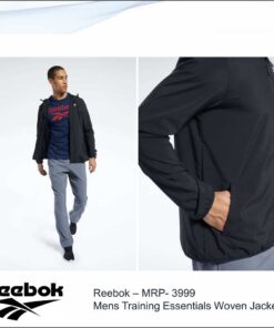 Reebok Mens Training Essentials Woven Jacket