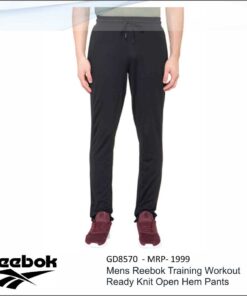 Reebok Training Workout Ready Knit Open Hem Pants