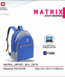 Swiss Military Matrix Utility Laptop Backpack