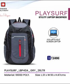 Swiss Military Playsurf Utility Laptop Backpack