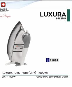Swiss Military Luxura Dry Iron