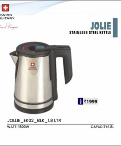 Swiss Military Jolie Stainless Steel Kettle