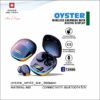 Swiss Military Oyster Wireless Earphones With Digital Display