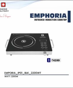 Swiss Military Emphoria Infrared Induction Cooktop