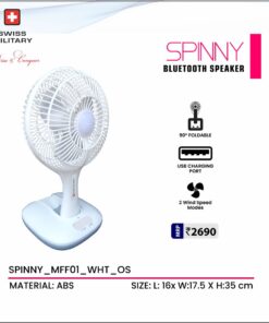 Swiss Military Spinny Bluetooth Speaker