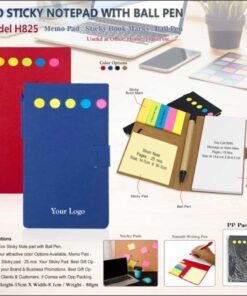 Eco Sticky Notepad with Pen