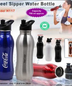 Steel Sipper Water Bottle