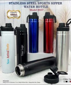 Stainless Steel Sports Sipper Water Bottle