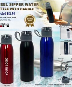 Steel Sipper Water Bottle With Handle
