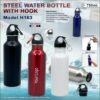 Steel Water Bottle With Hook