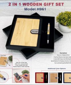 2 In 1 Wooden Gift Set