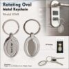 Rotating Metal Keychain