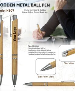 Wooden Metal Ball Pen