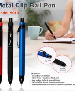 Metal Clip Ball Pen