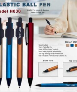 Plastic Ball Pen with Cap