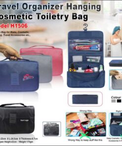 Travel Organizer Hanging Cosmetic Toiletry Bag