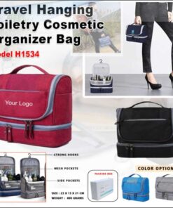 Travel Hanging Toiletry Cosmetic Organizer Bag