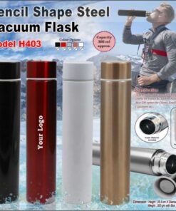 Pencil Shape Steel Vacuum Flask