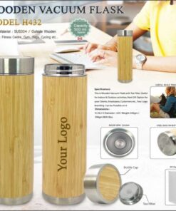 Wooden Vacuum Flask